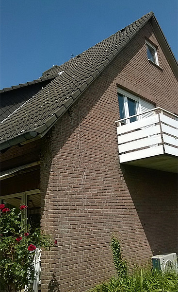 Das Einfamilienhaus in Münster, in der die Wärmepumpen-Anlagen verbaut ist. Foto: ROTEX