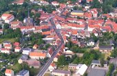 Luftbildaufnahme von Wilsdruff (Foto: Johannes Piontek (www.piontek.net) - wikimedia / CC BY-SA 3.0)