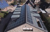 Photovoltaikanlage Ost-West des Mieterstromprojektes Kalkar-Wissel (Foto: Jamp)
