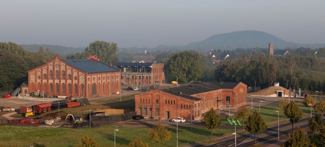 Überblick über das gesamte Museumsgelände des ENERGETICON in Alsdorf (Autor & Copyright: ENERGETICON gGmbH)