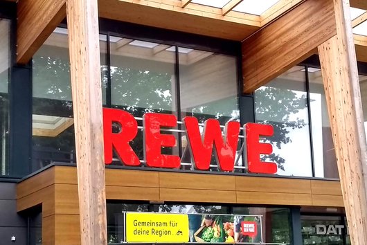 Supermarkt mit Wärmepumpe - der Rewe in Straelen (Foto: waermepumpe-regional.de)