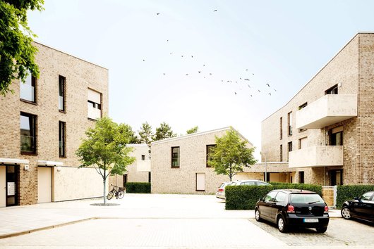 Das neue Nikolai-Quartier in Hannover nutzt Erdwärme und Gas mit einer Gas-Absorptionswärmepumpe (Foto: Spar- und Bauverein eG)