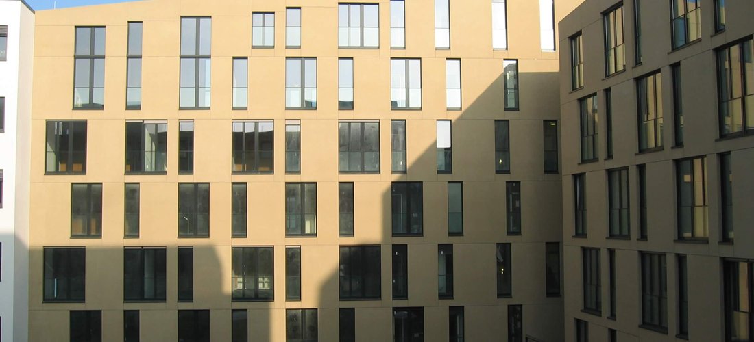 Neues Gebäude der Sparkasse in der Rheinstraße in Krefeld (Foto: Sparkasse Krefeld)