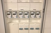 Nahaufnahme Zählerschrank Mieterstromprojekt Kalkar-Wissel (Foto: Jamp)