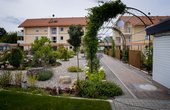 „Zum Konzept der ‚Energieinsel Petershagen‘ gehört ein lebendiges Zusammenleben mit hoher Qualität und Wertschätzung von Umwelt und Mensch“. (Quelle: Bosch)