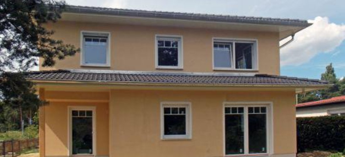 Die Wärmepumpe in der Villa "Meran" heizt und kühlt das Gebäude. Foto: Roth
