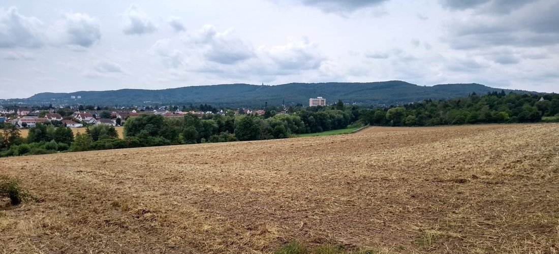 Blick auf das zukünftige Neubaugebiet in Kassel (Foto: waermepumpe-regional.de)