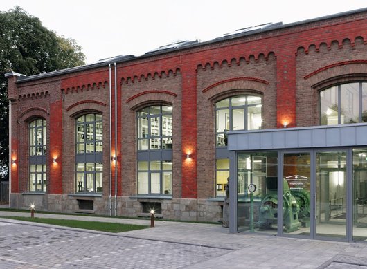Von 1879 bis in die 1980er Jahre lieferte die Pumpstation in Haan Trinkwasser von Benrath bei Düsseldorf bis nach Elberfeld in Wuppertal. Foto: PBS