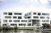 Die Gewerbeimmobilie mit insgesamt ca. 4.355 m² modernster Bürofläche entsteht derzeit im Entwicklungsgebiet Technologiepark. Foto: Eden-Ehbrecht Immobilien