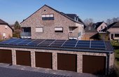 Mieterstromprojekt Kalkar-Wissel: Photovoltaikanlage auf der Garage (Foto: Jamp)