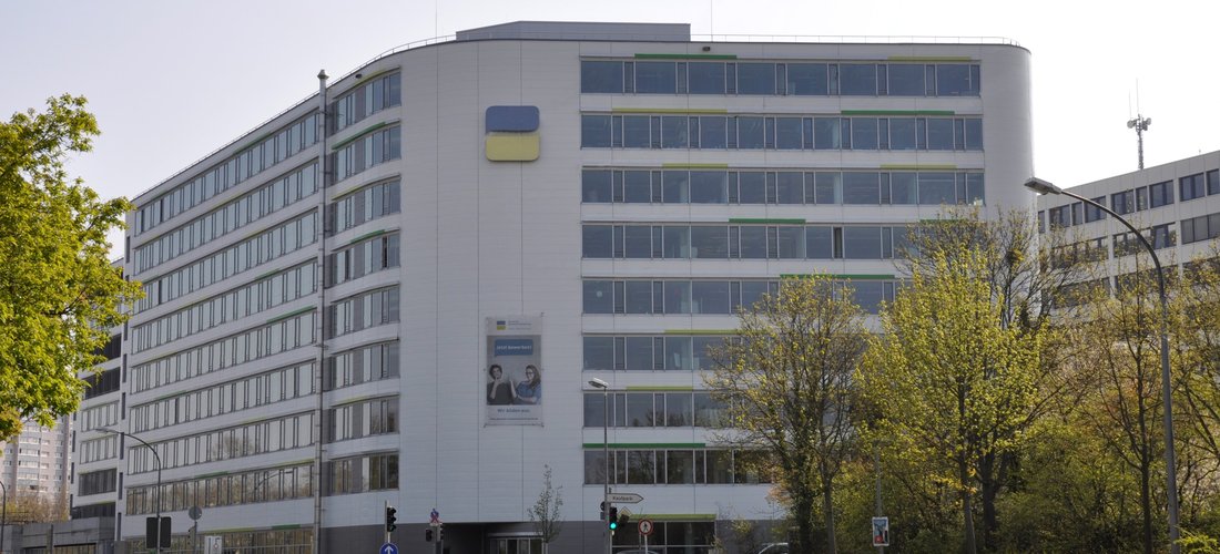 Erdwärme versorgt das Dienstgebäude der Deutschen Rentenversicherung Baden-Württemberg in Stuttgart (Quelle: Deutsche Rentenversicherung Baden-Württemberg)