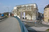 Blick auf das Mannheimer Stadtarchiv