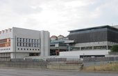 Foto von der Baustelle des Erweiterungsbaus der Württembergischen Landesbibliothek (Stand 19.07.2019) (Foto: Vermögen und Bau Baden-Württemberg - Amt Stuttgart)