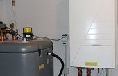 Wärmepumpe ist alleinige Heizung in großem Einfamilienhaus Foto: Rotex